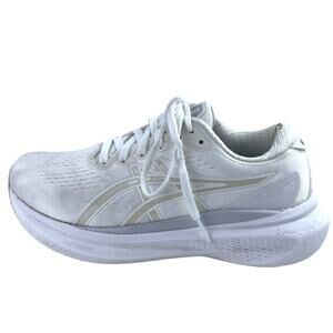 Asics Gel Kayano 30 White Low Top Lace Up Athletic Running Sneakers Shoes Size 6